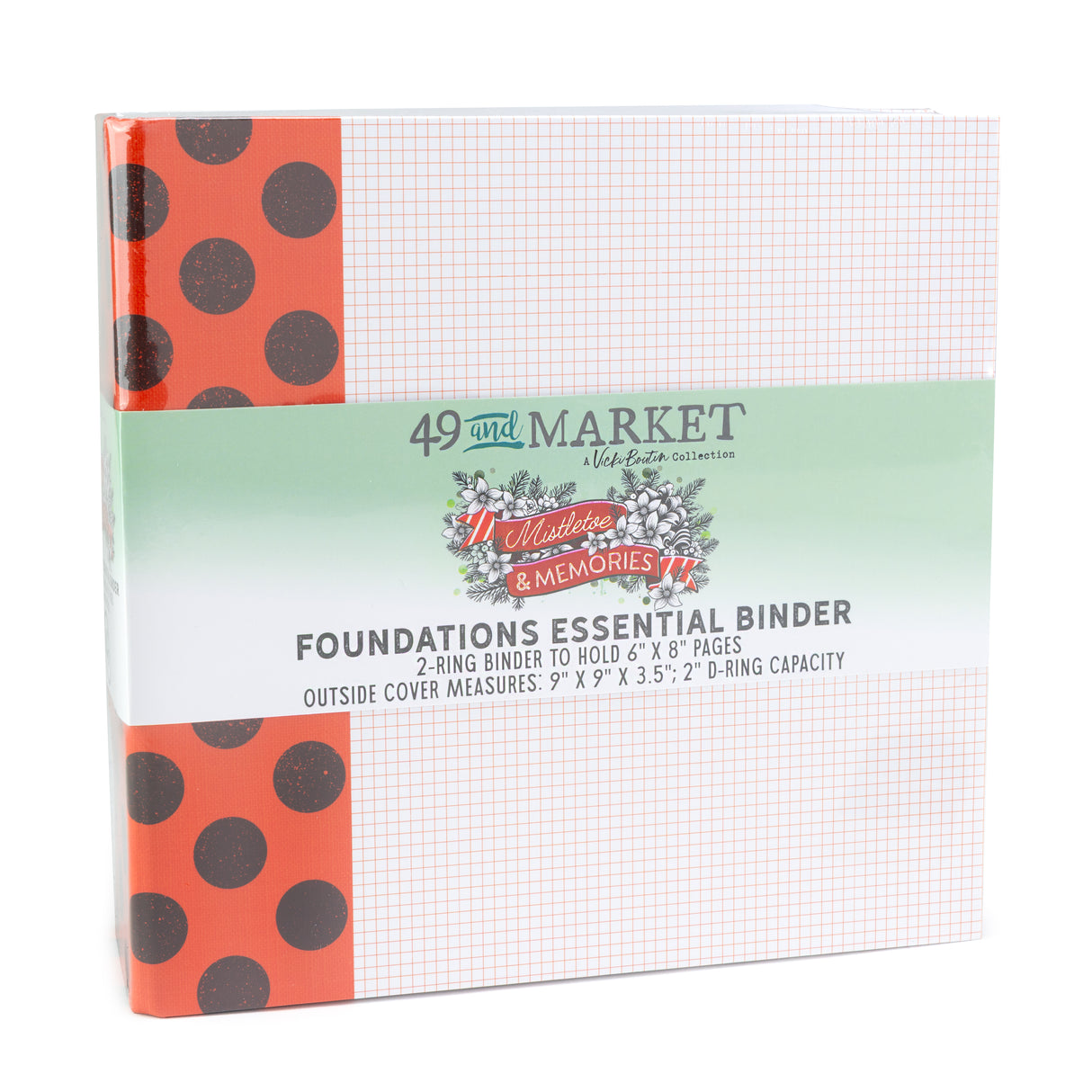 49 & Market Foundations Mistletoe and Memories Binder