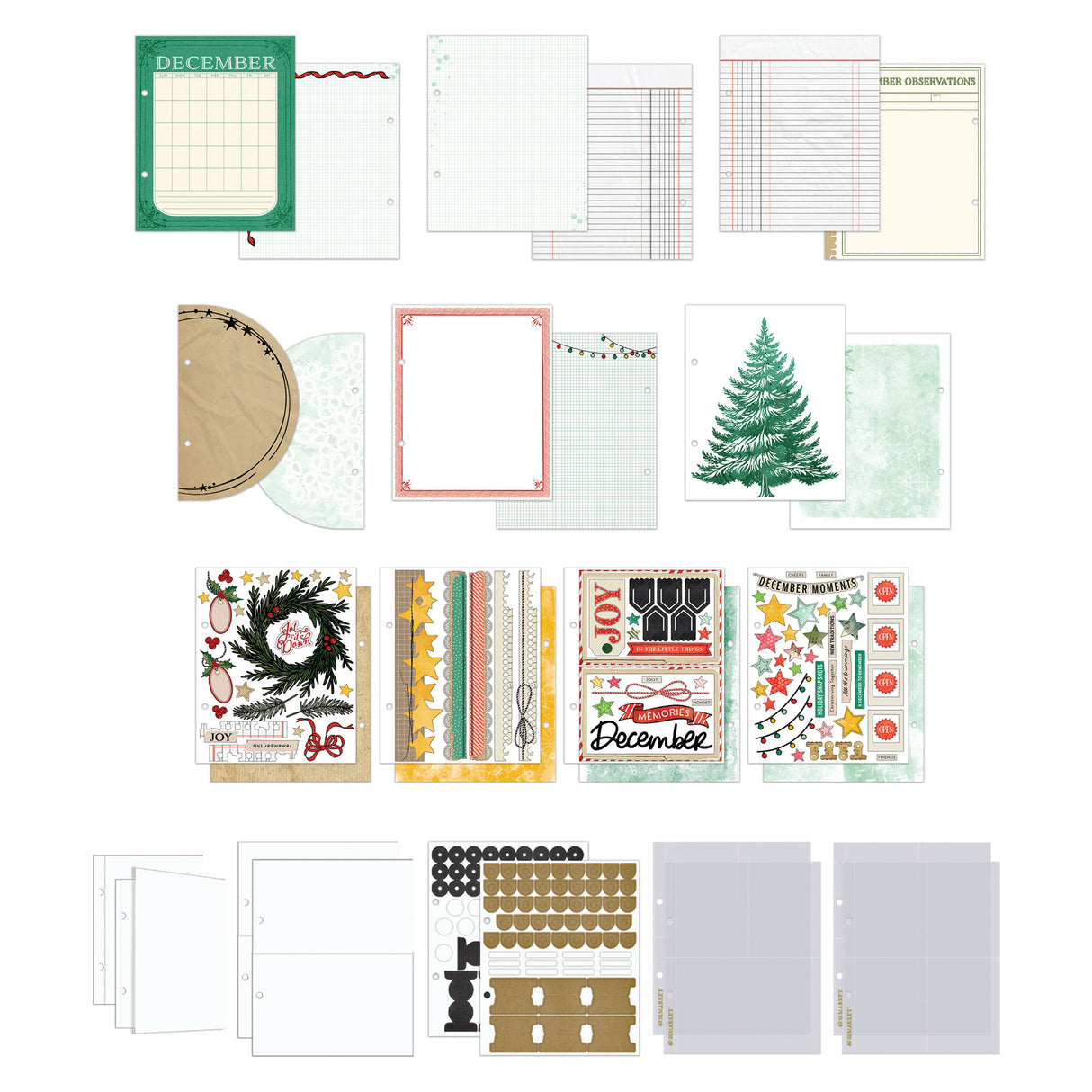 49 & Market Foundations Mistletoe and Memories Binder