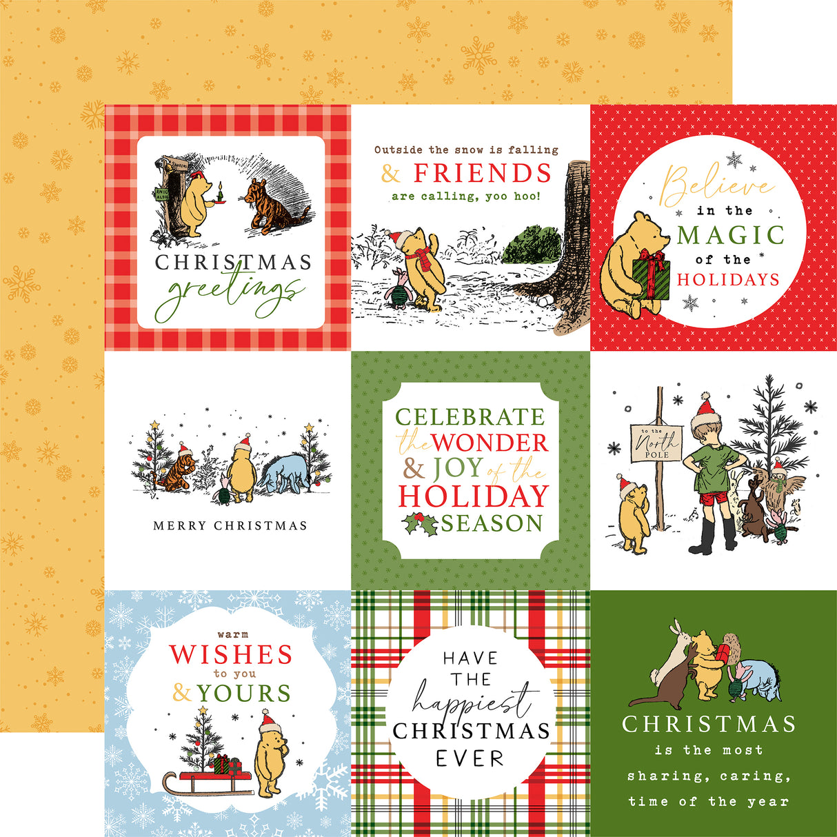 Winnie The Pooh Christmas Collection Kit