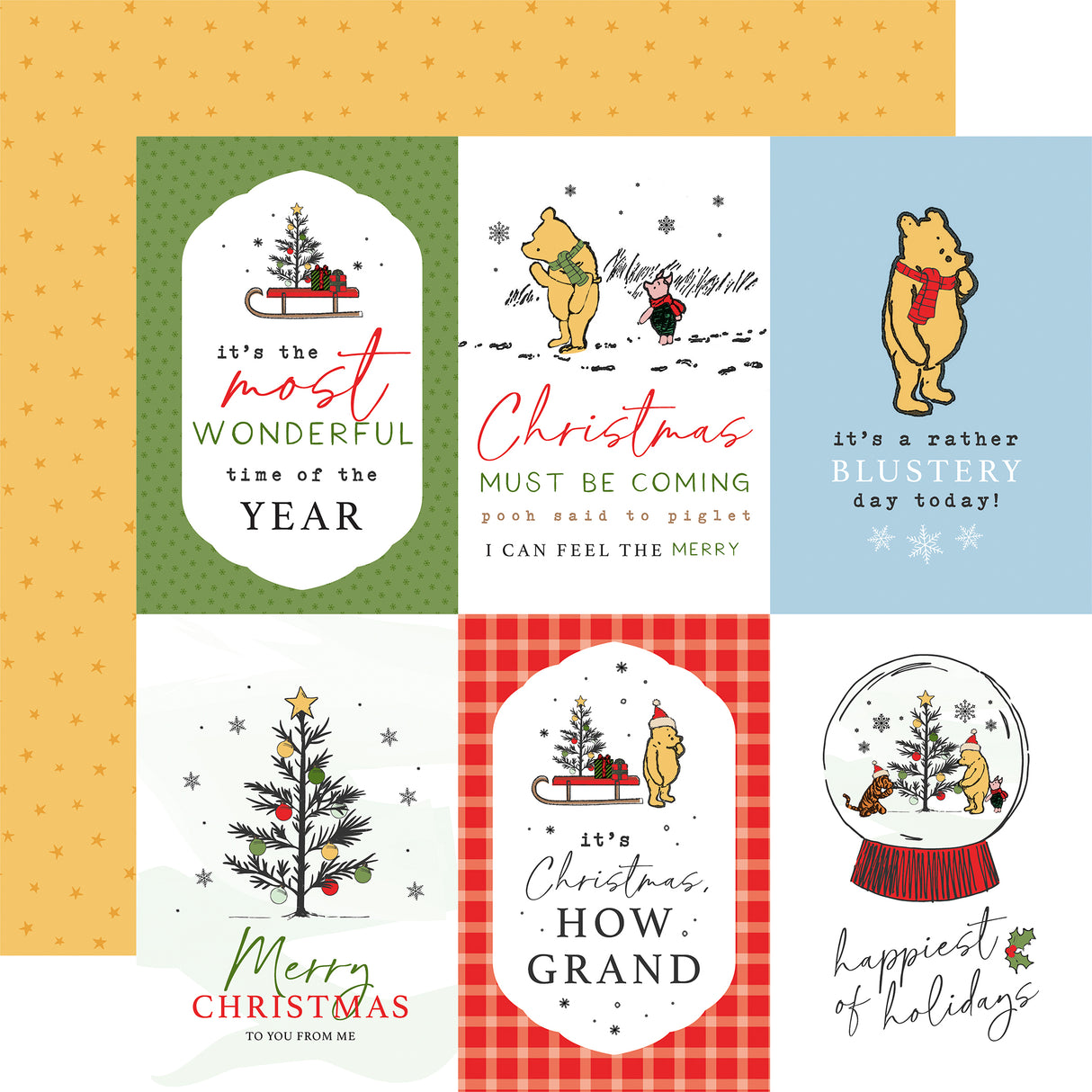 Winnie The Pooh Christmas Collection Kit