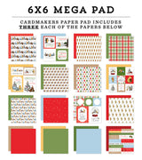 Winnie The Pooh Christmas Cardmakers 6X6 Mega Pad