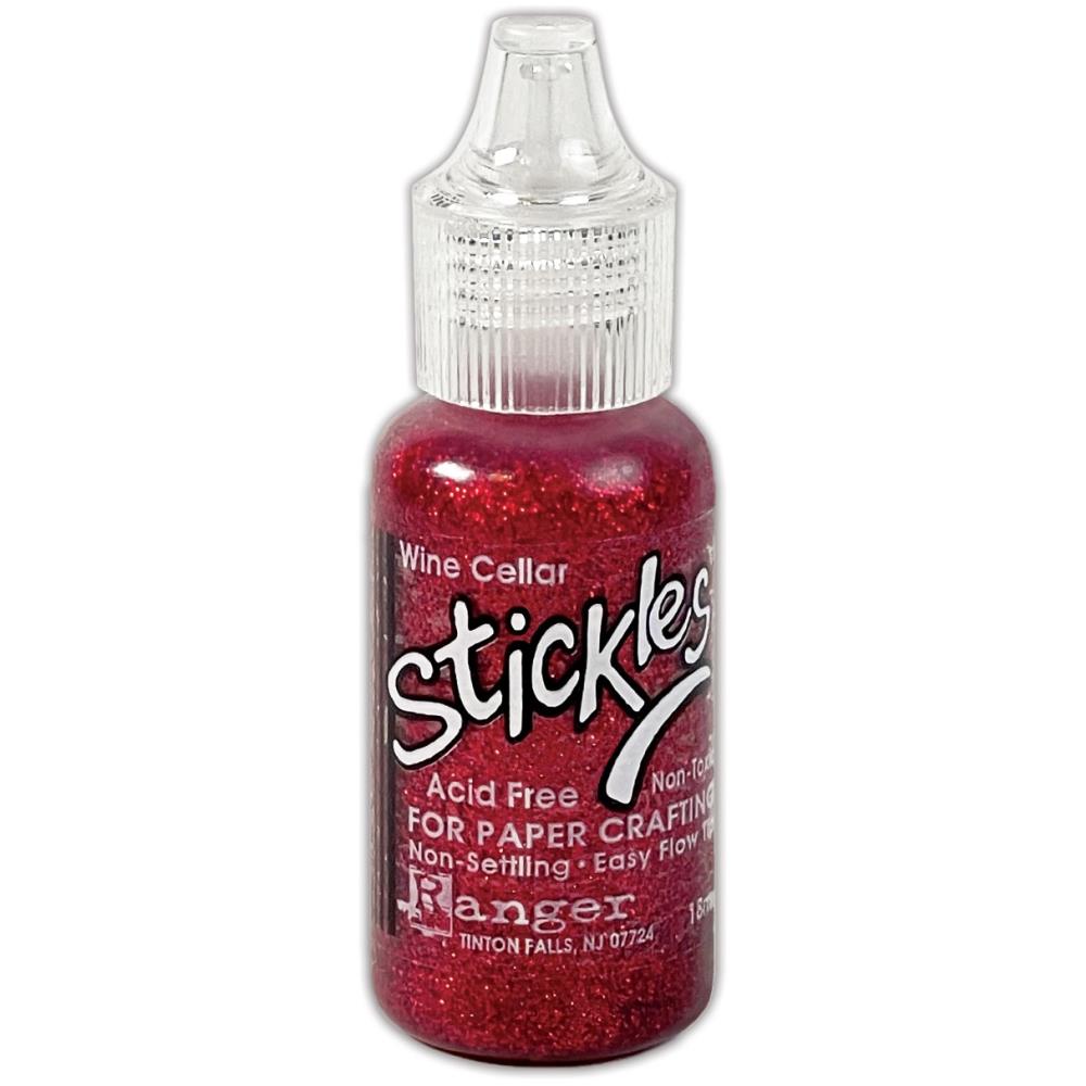 Ranger Ink Stickles Glitter Glue - Wine Cellar