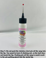METAL TIP ATTACHMENT FOR ADHESIVE APPLICATION