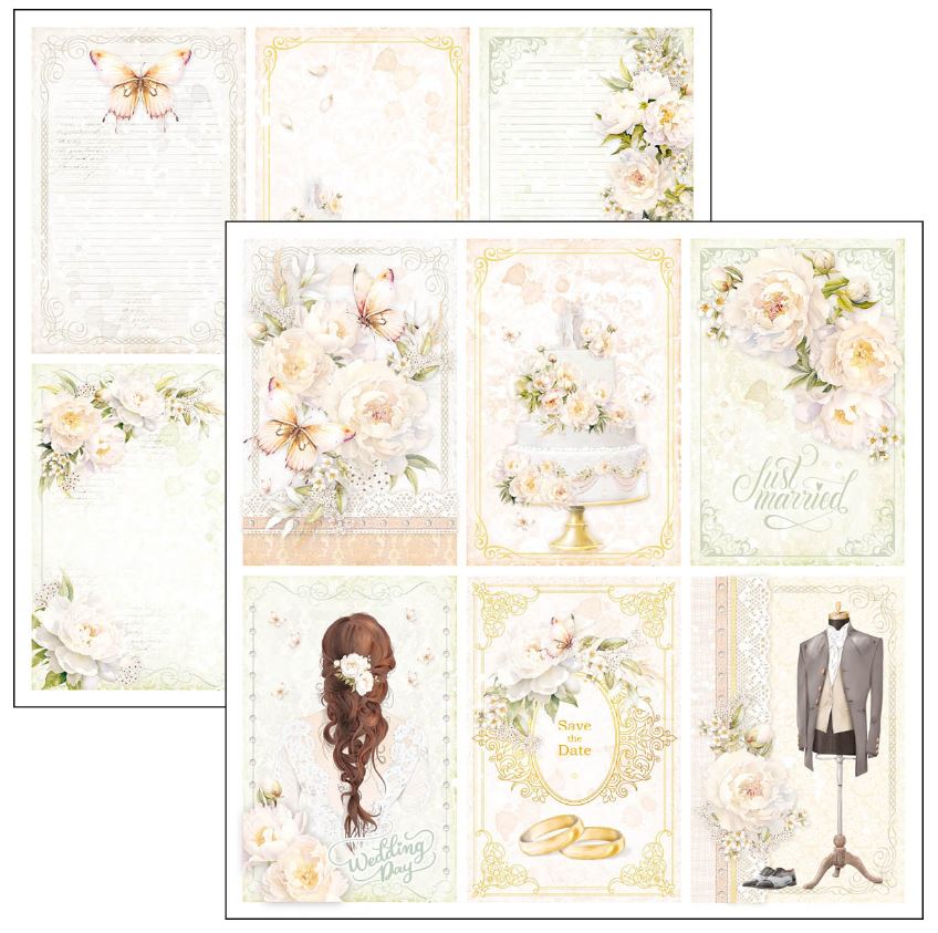 Ciao Bella Paper Always & Forever 8x8 Paper Pad