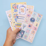 K&Company Antique Garden Sticker Book 197/Pkg-Gold Foil
