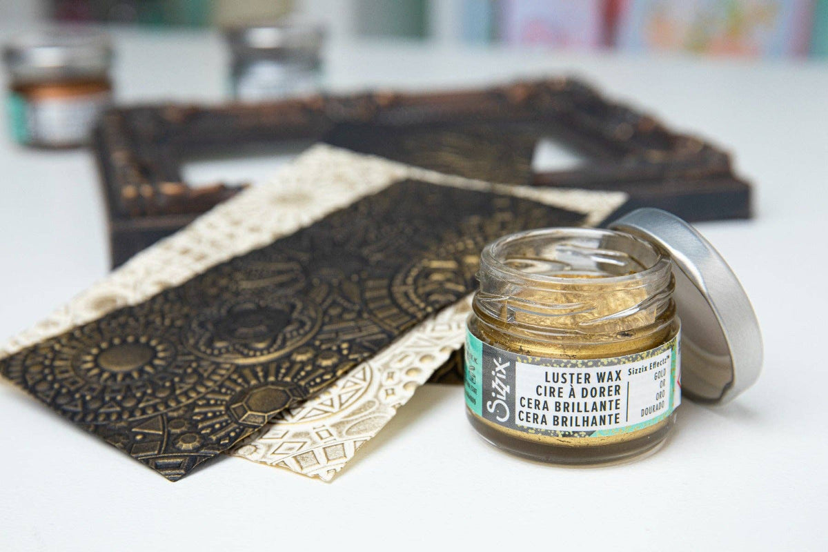 Sizzix Effectz - Luster Wax, Gold, 20ml