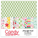 Pretty Little Studio Candy Cane 12x12 Vellum Pack