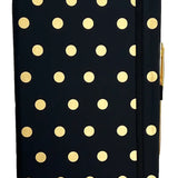 MANIFOL A5 Notebook with Polka Dots & Pen