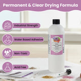 16 OZ DESIGNER DRIES CLEAR ADHESIVE GLUE: 16 oz refill