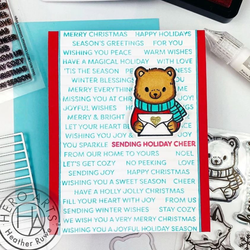Hero Arts Sentiment Strips Cutting Die