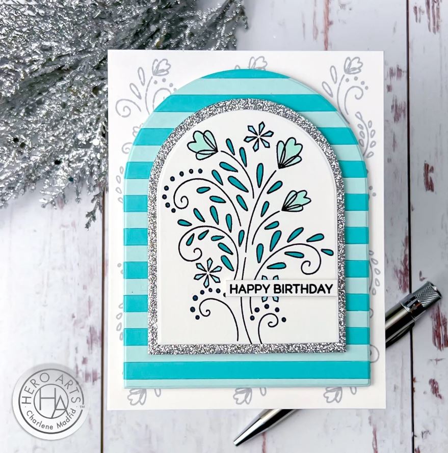 Hero Arts Sentiment Strips Cutting Die