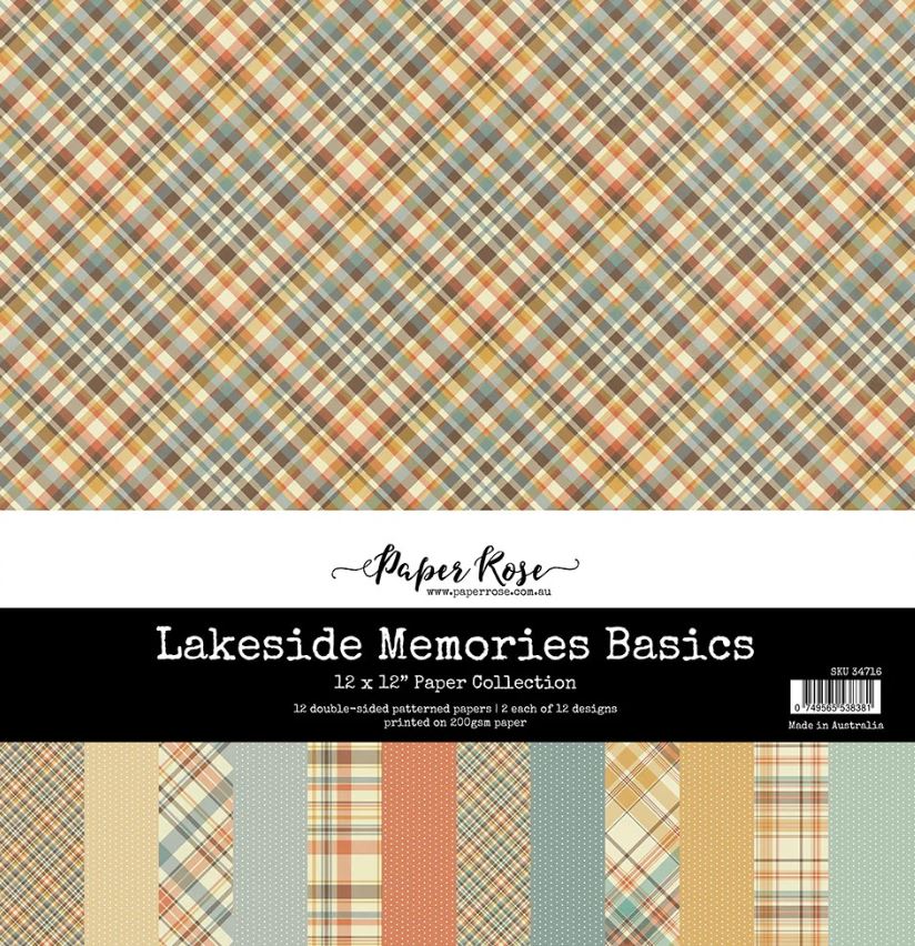 Paper Rose Lakeside Memories Basics 12x12 Collection