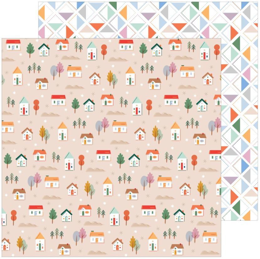 Pink Fresh Ordinary Joys 12x12 Paper Pack