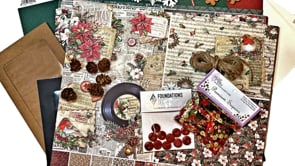 Christmas Vibes Christmas Card Kit by Kathy Clement - DIGITAL TUTORIAL