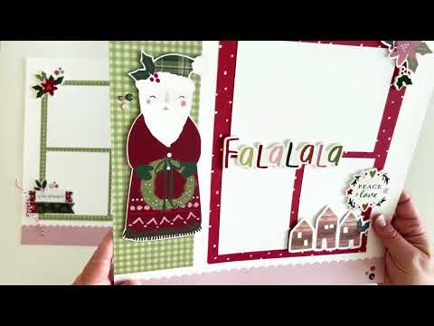 Boho Christmas Page Kit