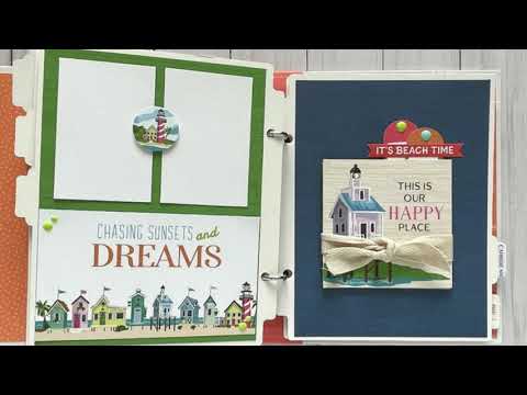 Beach Town Binder