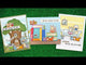 Little Woodland Library Coloring Stencils