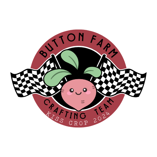 Button Farm Crafting Team Sticker - 2.5"