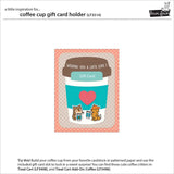 Coffee Cup Gift Card Holder Dies