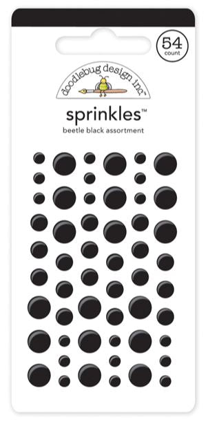 Doodlebug Sprinkles Beetle Black