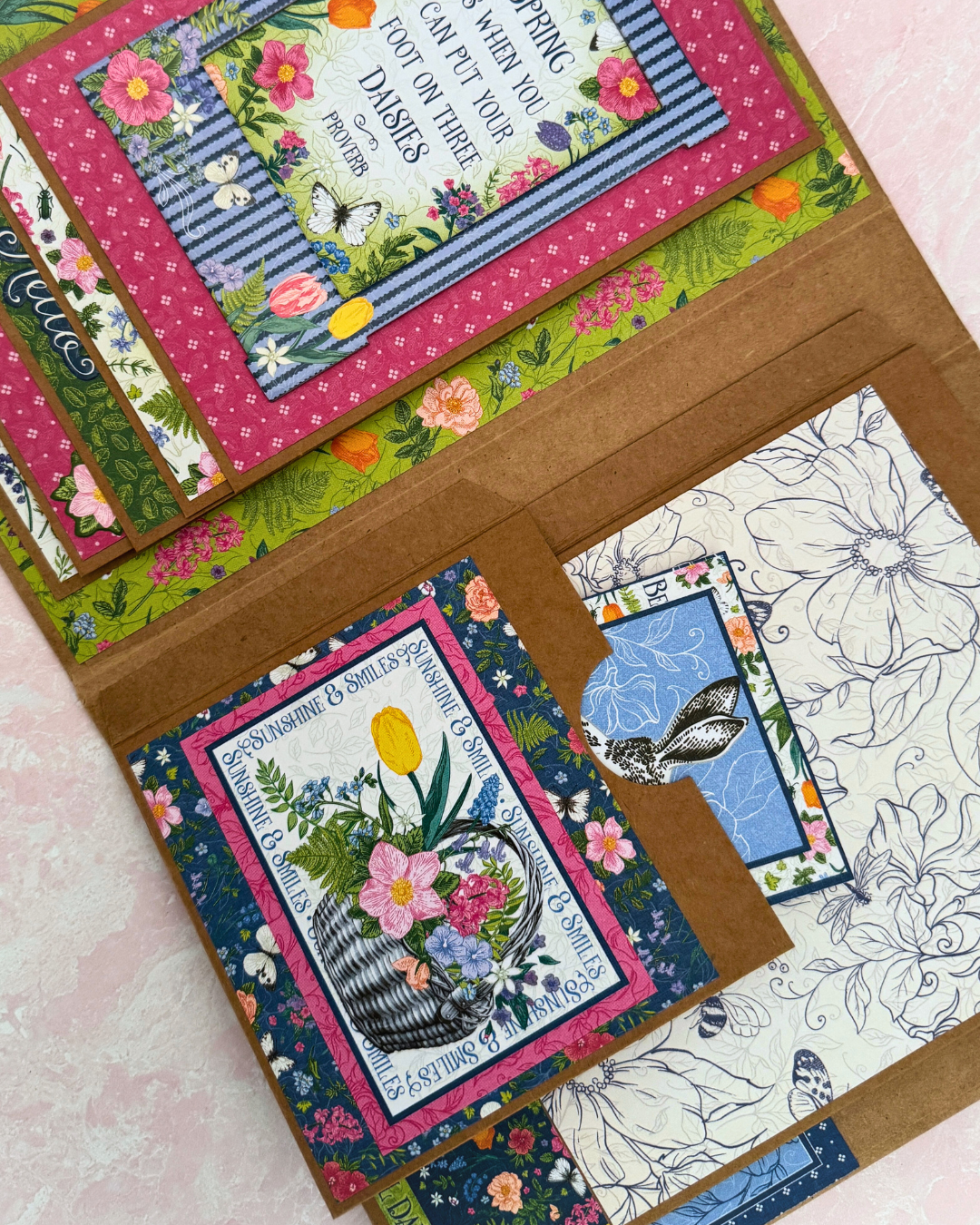 Graphic 45 Class Series Vol  2  2025 - Spring is in the Air – Interactive Folio Album