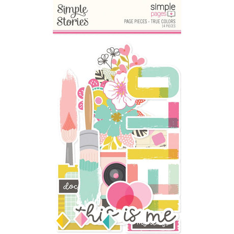 Simple Pages Page Pieces - True Colors