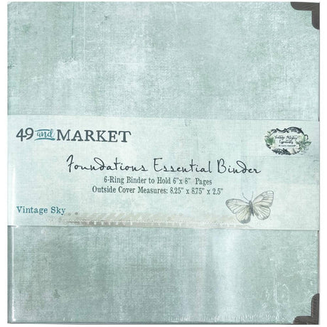Foundations Essential Binder - Vintage Sky