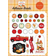 Welcome Autumn Adhesive Brads