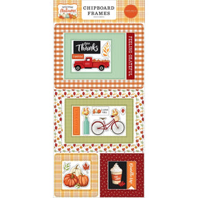 Welcome Autumn Chipboard Frames