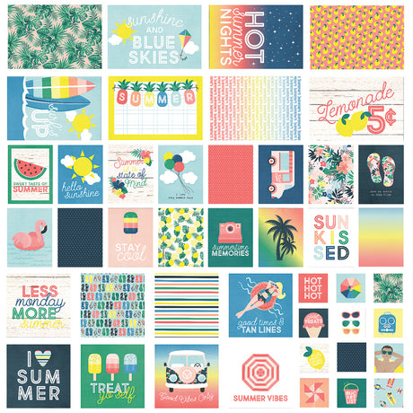 SUNSHINE AND BLUE SKIES SN@P! CARDS by SIMPLE STORIES
