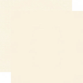 Color Vibe 12x12 Textured Cardstock - Cream