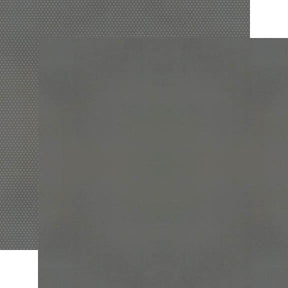 Simple Stories Color Vibe 12x12 Textured Cardstock - Charcoal 13404