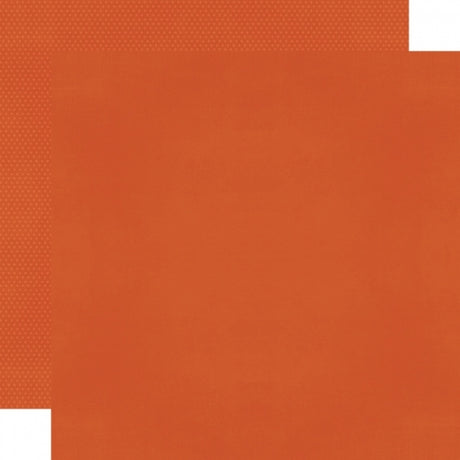 Color Vibe 12x12 Textured Cardstock - Pumpkin