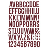 Color Vibe Collection - Sticker Book - Alphabet - Darks