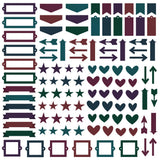 Color Vibe Chipboard Bits & Pieces - Darks