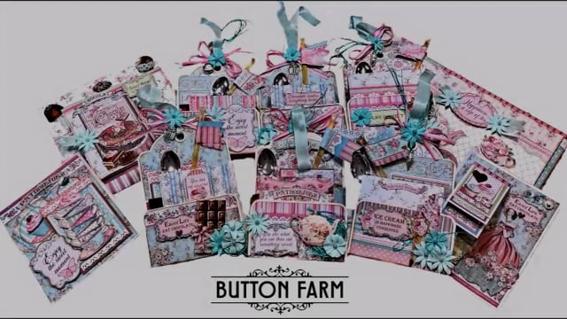 Stamperia Sweety Treat Tags & Interactive Cards Creativity Kit - Digital Tutorial