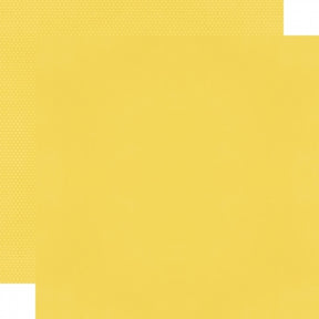 Color Vibe 12x12 Textured Cardstock - Daffodil