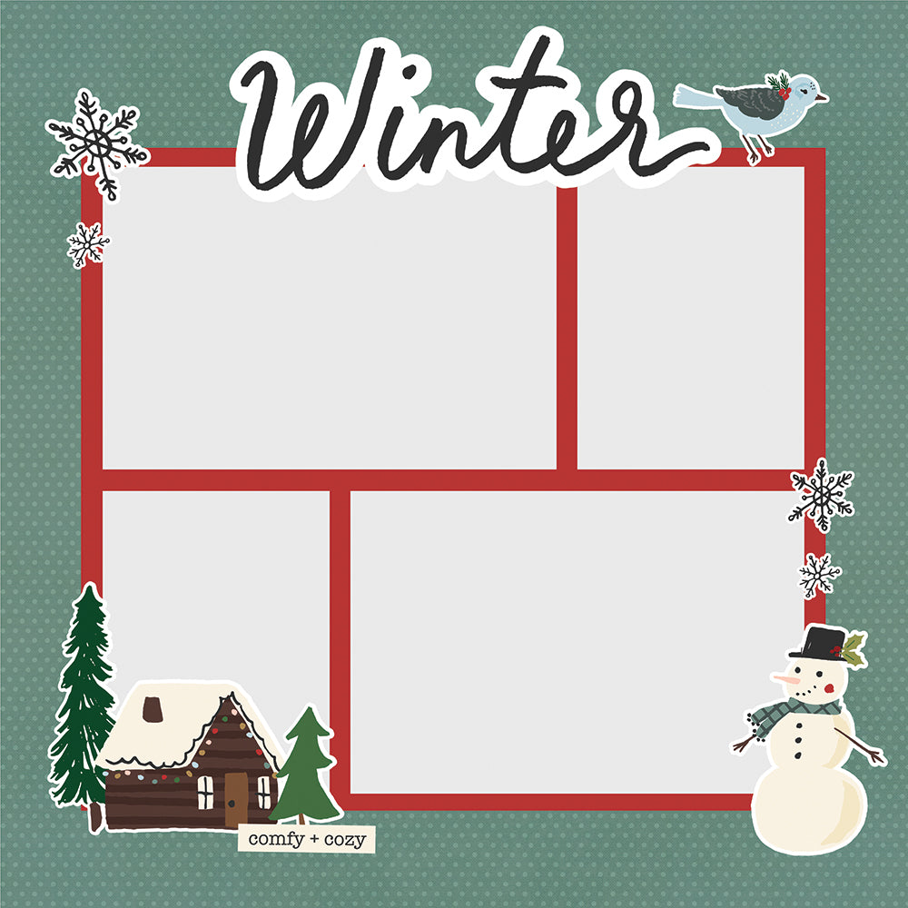 Simple Pages Page Pieces - Winter