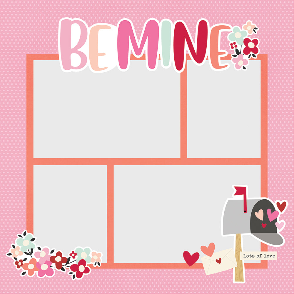 Simple Pages Page Pieces - Valentine's Day