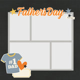 Simple Pages Page Pieces - Father's Day