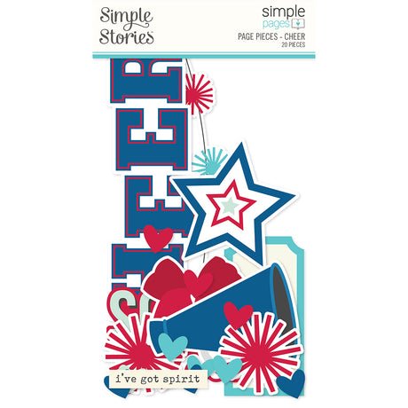 Simple Pages Page Pieces - Cheer
