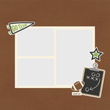 Simple Pages Page Pieces - Football