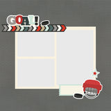 Simple Pages Page Pieces - Hockey