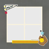 Simple Pages Page Pieces - Softball