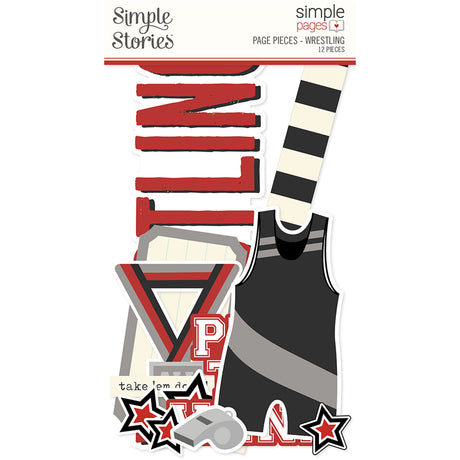 Simple Pages Page Pieces - Wrestling