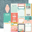 Let's Go Collection - 12x12 Double Sided Cardstock - Journal Elements