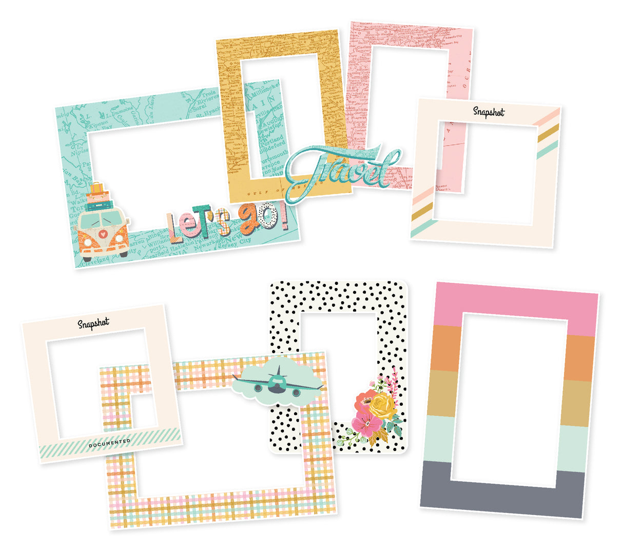 Let's Go - Chipboard Frames