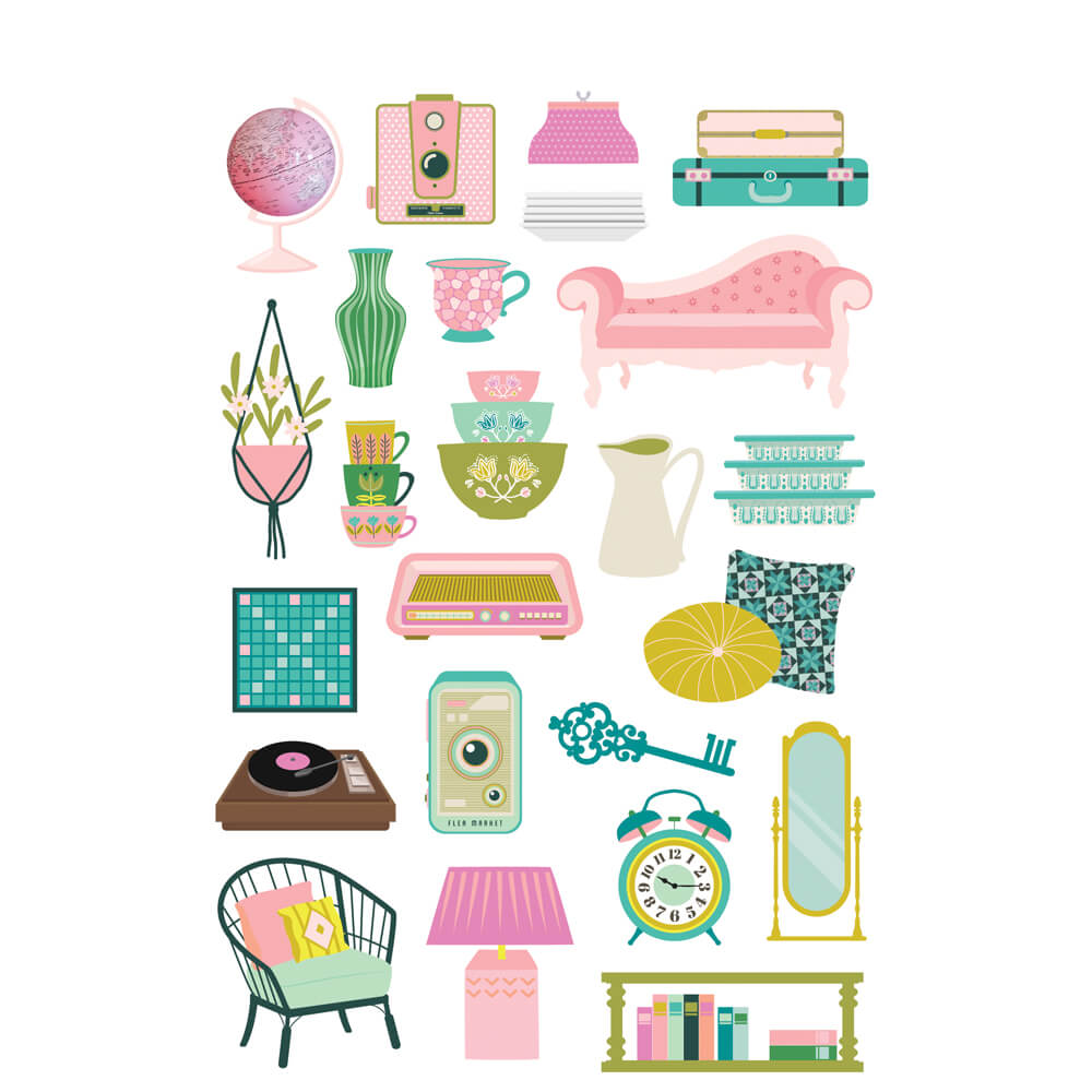 Flea Market - Sticker Book