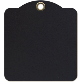 Square Tags - Black
