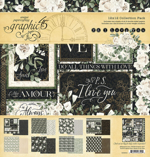 P.S. I Love You 12×12 Collection Pack with Stickers